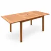Image de Table de jardin extensible bois deucalyptus 6-8 places ALMERIA