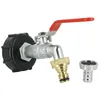 Image de Raccord S60X6 - Laiton Chromé - 15 mm - Nez de Robinet 20x27 mm - Usage Eau - Arrosage de Jardin