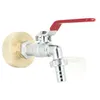 Image de Raccord cuve eau - Laiton - S60X6 - Robinet chromé 15 mm - Compatible embout Gardena
