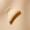 Image de Petite Pince à Cheveux Opaline, Bachca Ivoire - Bachca