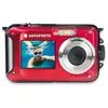 Image de AGFA PHOTO Realishot WP8000 - Appareil Photo Numérique Étanche 24 MP Vidéo Full HD Double écran Zoom X16 Stabilisateur - Rouge