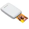 Image de Agfa photo mini p.2 - imprimante portable zink pour photos instantanées, format 5x7,6 cm, connexion bluetooth, compatible iosandroid, 10 feuilles zink incluses - blanc 3760265543809