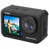 Image de Agfaphoto ac9500 caméra sportive waterproof - vidéos 4k à 30fps, photos 16mpixels, double écran, grand angle 170°, stabilisation anti-vibration, wifi - noir