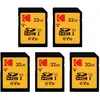 Image de Kodak Lot De 5 Cartes Mémoire Sdhc Ultra High Speed 32 Go   Classe 10   Idéal Pour Appareils Photo Et Vidéo