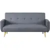 Image de Canapé Scandinave Convertible 3 Places Gris Malmo
