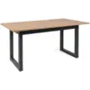 Image de Table à manger industrielle en bois extensible 10 personnes kotor