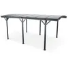 Image de Carport aluminium et polycarbonate 15m² LE MANS