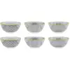 Image de Bol Pattern Ø15cm - 6 Pièces - Eclipse