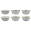 Image de Bol pattern ø15cm - 6 pièces - eclipse