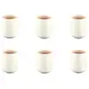 Image de Mug oxygen 30cl - 6 pièces - rose poudre