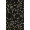 Image de Tapis D'intérieur Grafic 50 X 80 Cm - Noir