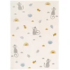 Image de Tapis Enfant Little Wild Monkey Miel Par Nattiot - 120 X 170 Cm