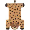 Image de Tapis Enfant Léopard Kumako Par Nattiot