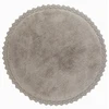 Image de Tapis Coton Perla Grey Par Nattiot - Ø 110 Cm