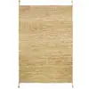 Image de Tapis Coton Lhena Jaune Brun Par Nattiot - 100 X 140 Cm