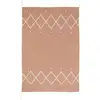 Image de Tapis Coton Mallorca Rose Argile Par Nattiot - 100 X 150 Cm