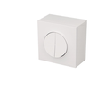 Image de Double interrupteur en saillie va et vient Schneider Odace BOIT-S520214