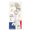 Image de Câble téléphone portable Yello Koko Andy USBA -USBC/Micro/Light 15cm FR #Paris blanc