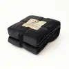 Image de Plaid En Sherpa Flanelle 480 Gsm 150x200 Gris Anthracite