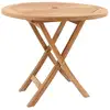 Image de Table Ronde Pliable 80cm Meja