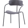 Image de Lot De 4 Chaises Gris Foncé Design Alexia