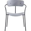 Image de Lot De 4 Chaises Gris Clair Design Alexia