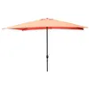 Image de SPEZIA - Parasol rectangulaire 3x2 droit terracotta en aluminium