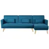 Image de GRACE - Canapé dangle réversible et convertible bleu canard
