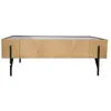 Image de SEQUOIA - Table basse en bois clair avec grand tiroir