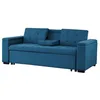 Image de NOHO - Canapé convertible bleu pétrole