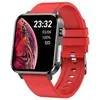 Image de Montre connectée - E86 - Rouge - Surveillance santé - Étanchéité IP68 - Multi-sports