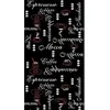 Image de Tapis - ESPRESSO - Noir - 40x60 cm - Antidérapant - Lavable en machine