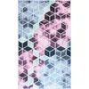Image de Tapis D'intérieur Luxe 120 X 180 Cm - Rose