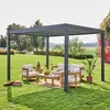 Image de Pergola Bioclimatique gris anthracite   Triomphe   3x4m. aluminium. à lames orientables