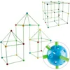 Image de SHOP-STORY- MAGICASTLE : Kit de Construction de Cabanes pour Enfants - 175 pièces
