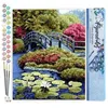 Image de FiguredArt Peinture par Numéro Adulte Le Pont de Nihonbashi au Japon - Kit DIY Numéro dArt - 40x50cm sans châssis