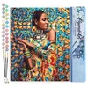 Image de FiguredArt Peinture par Numéro Adulte Femme en Habits traditionnels - Kit de Loisir Créatif DIY Numéro dArt - 40x50cm sans châssis