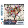 Image de Diamond Painting - Figured’Art - Coeur Graffiti - 40x50cm - Kit Complet - Diamants Carrés