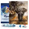 Image de Diamond Painting - Figured'Art - Eléphant dans la Savane - 40x50cm - Kit Complet - Accessoires Inclus