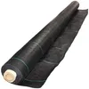Image de Toile de paillage - Noir - 100gr/m² - Non plié 1.65m x 100m Noir 100g/m²