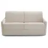 Image de Canapé convertible 3 places en velours côtelé beige - ouverture express - couchage quotidien - matelas hd 140 x 190 - sienne Sienne