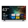 Image de RADIOLA - RA43A2 - TV LED 4K UHD 43(108cm) - Smart TV Vidaa - Bluetooth - Netflix Prime Video Disney+ - HDMIx3 USB Dolby Audio