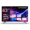 Image de Téléviseur Qled Uhd 4k Schneider 43a1t 43 Pouces Noir