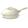 Image de Poêle 8 en 1 - COOKUT - Meringue - 28 cm - Métal recyclé - Poignées détachables