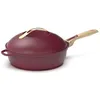 Image de Sauteuse - COOKUT - La Fabuleuse - 8 en 1 - 24 cm - Rouge Rubis