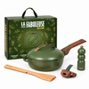 Image de Coffret La Fabuleuse Poêle 8 en 1 Mystère Fougère, Cookut 24 cm - COOKUT