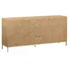 Image de Buffet de rangement. Budapest. Deux portes. Deux étagères. Trois tiroirs. Buffet bas. L160 x l 40 x h 75cm