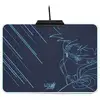 Image de Tapis De Souris Gaming Lexip X Tsume Métal Noir Bleu M 38,7x30,5x2,5 Cm Lexip