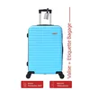 Image de Valise Cabine 55cm - ADC - Rio Blue - ABS Rigide - 4 Roues 360° - 39L