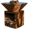 Image de Brasero Classique Corten 103 Double Cuve